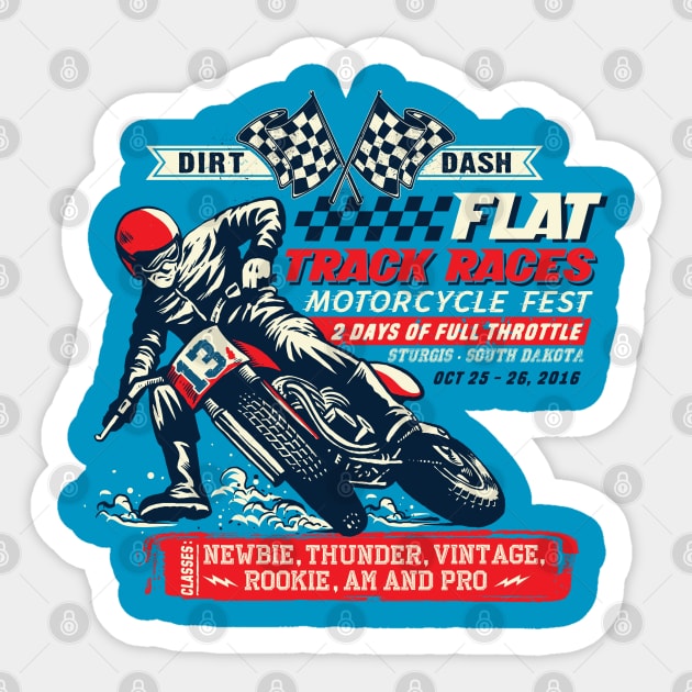 Dirt Dash Moto Sticker by spicoli13